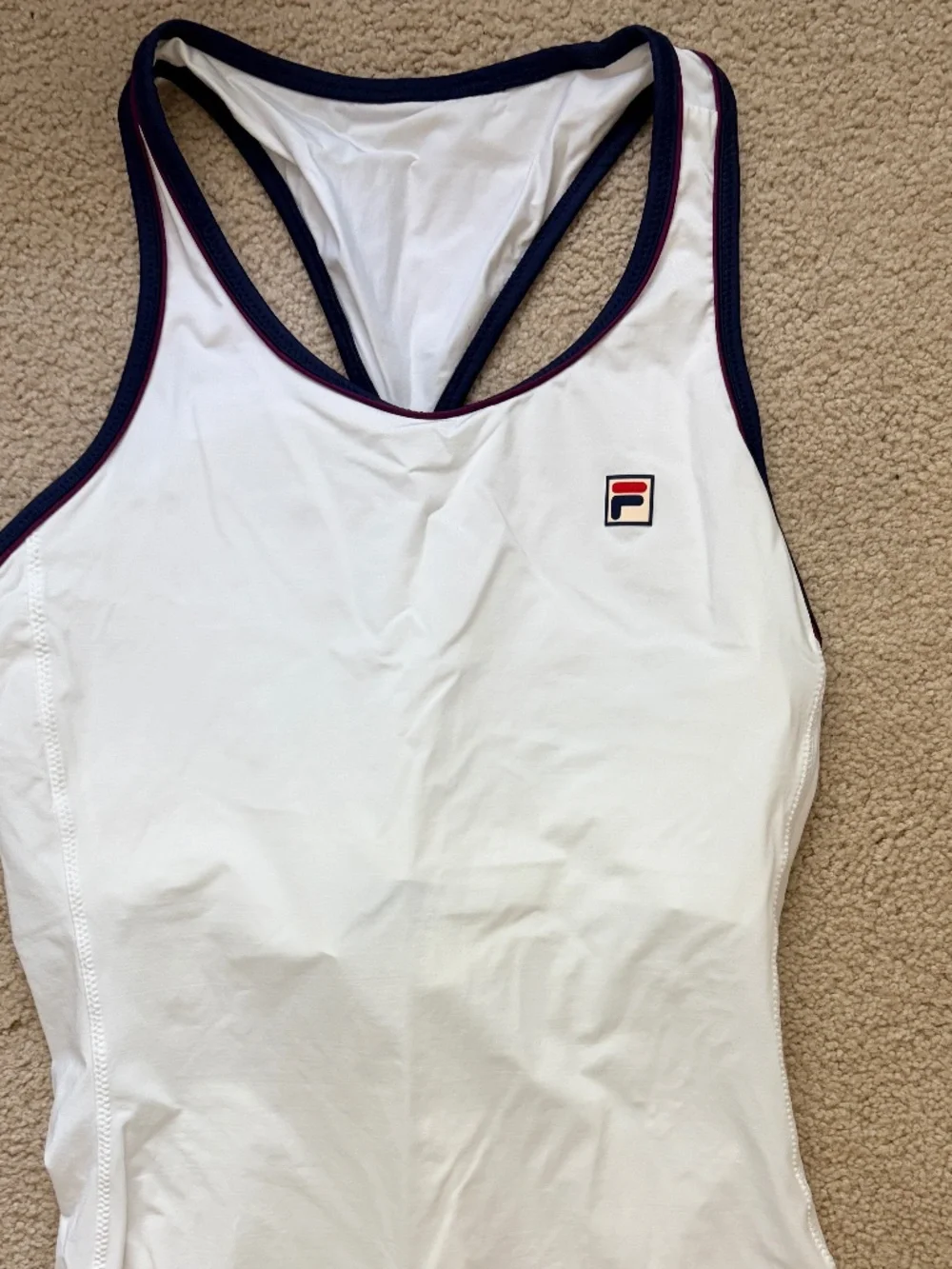 Women's FILA matching tennis tank and skort size M